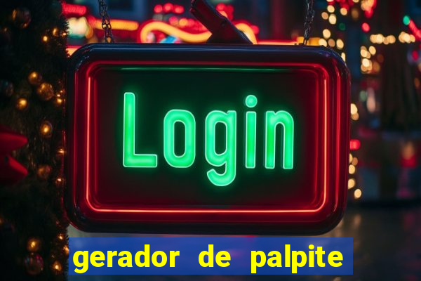 gerador de palpite do jogo do bicho